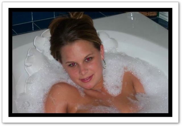 une amatrice dans son bain